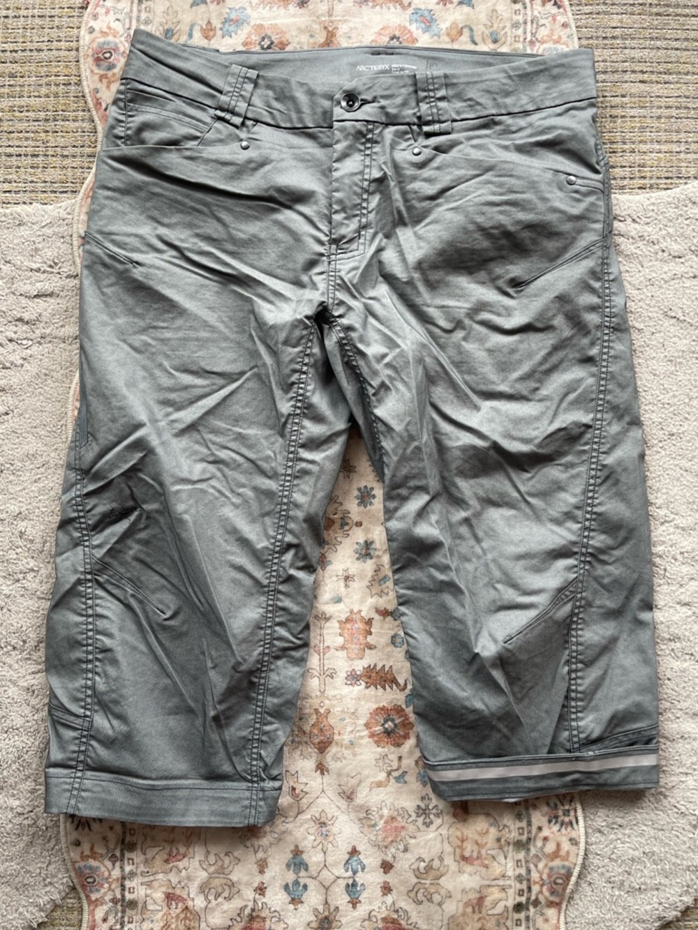 Arc'teryx Capri Trim Fit Grey Bike Pants